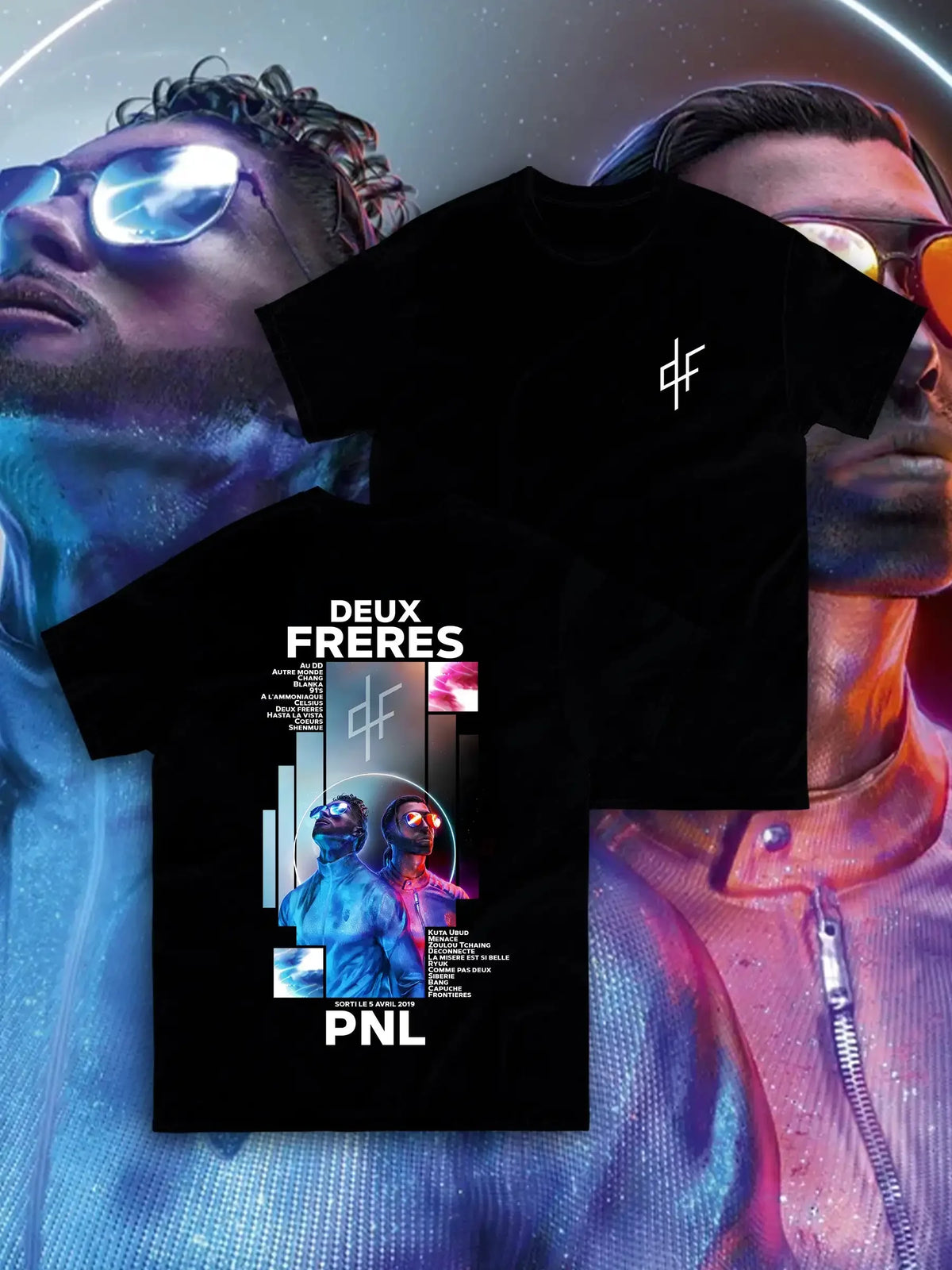 T-shirt PNL Le Monde – Oversize